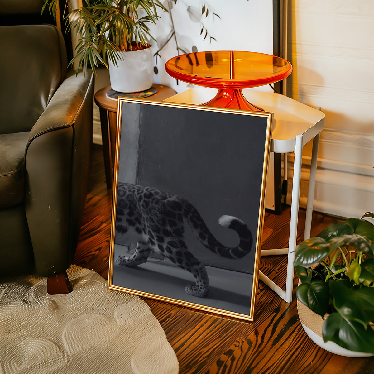 Leopard In Stride Poster – i rum 2