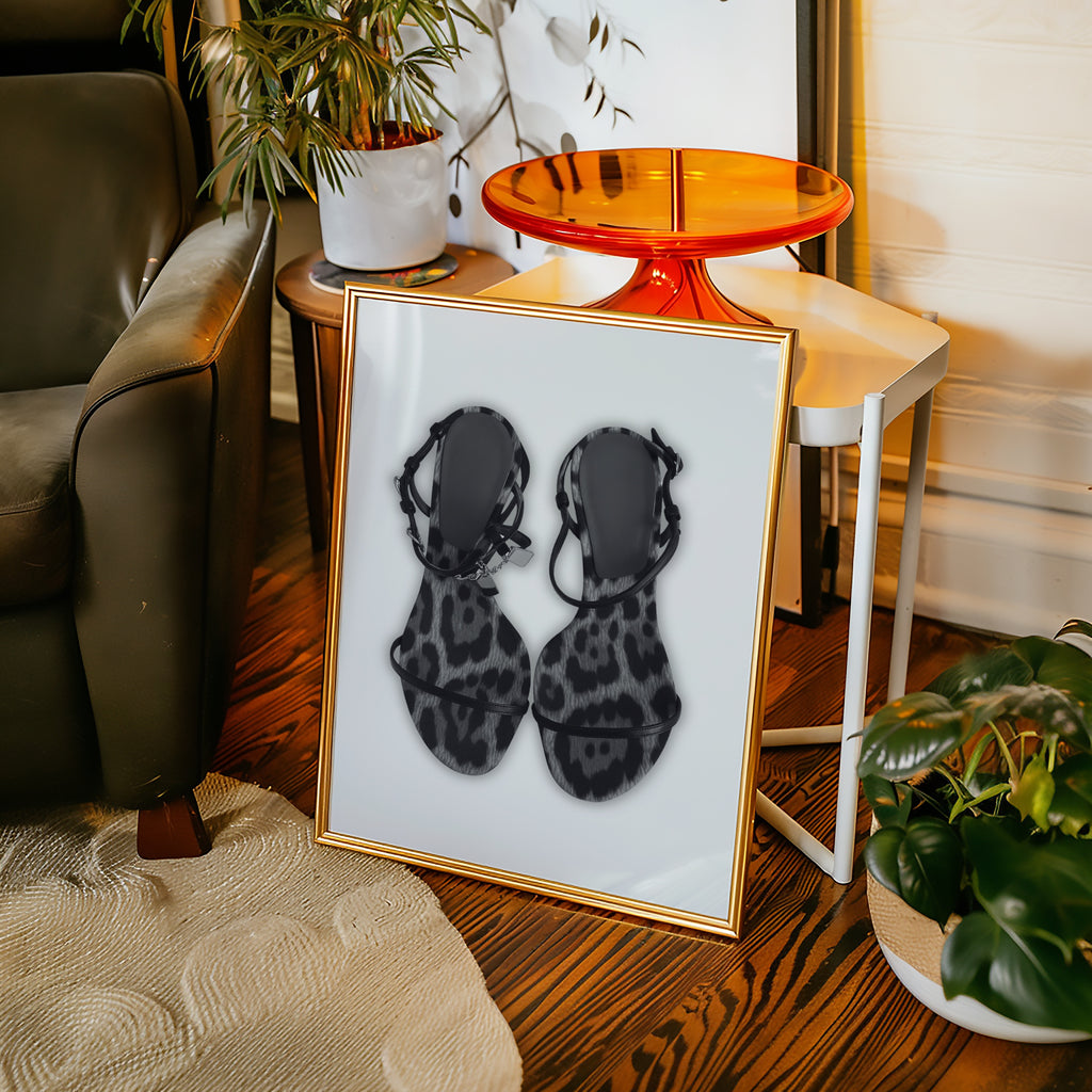 Spotted Strap Sandals Poster – i rum 5
