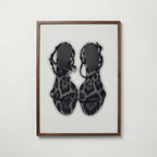 Spotted Strap Sandals Poster – valnötsram