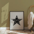 Leopard Star Cutout Poster – i rum 3