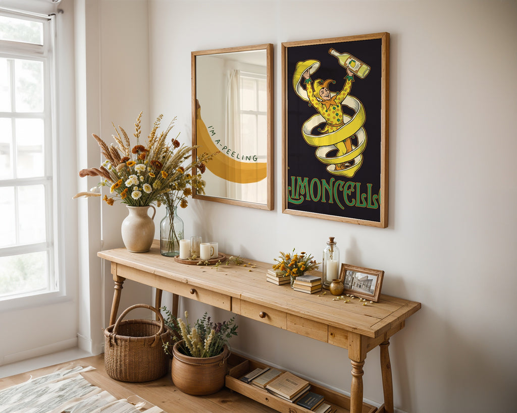 Limoncello Poster – två posters i rum 3