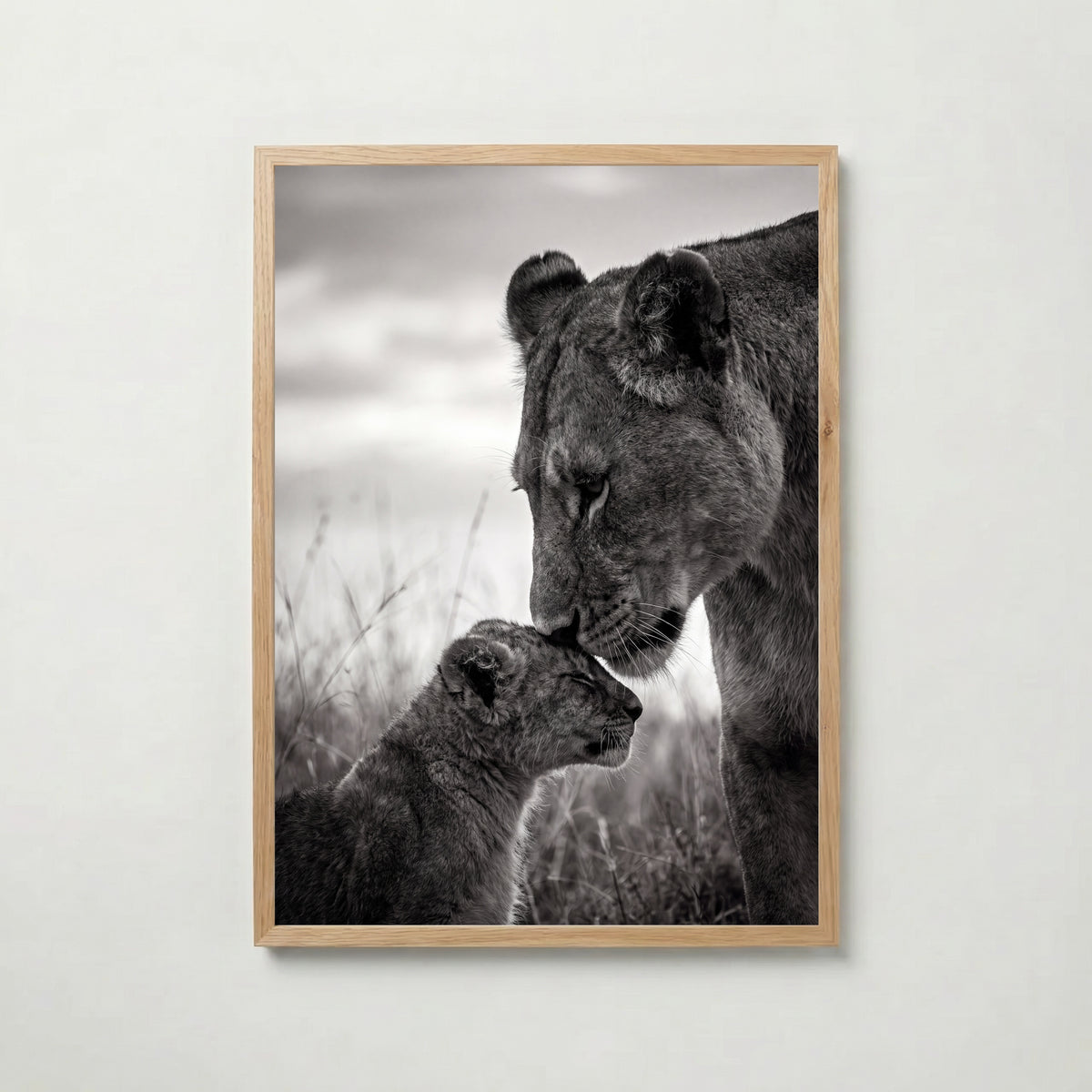 Lioness and Cub Poster – ekram