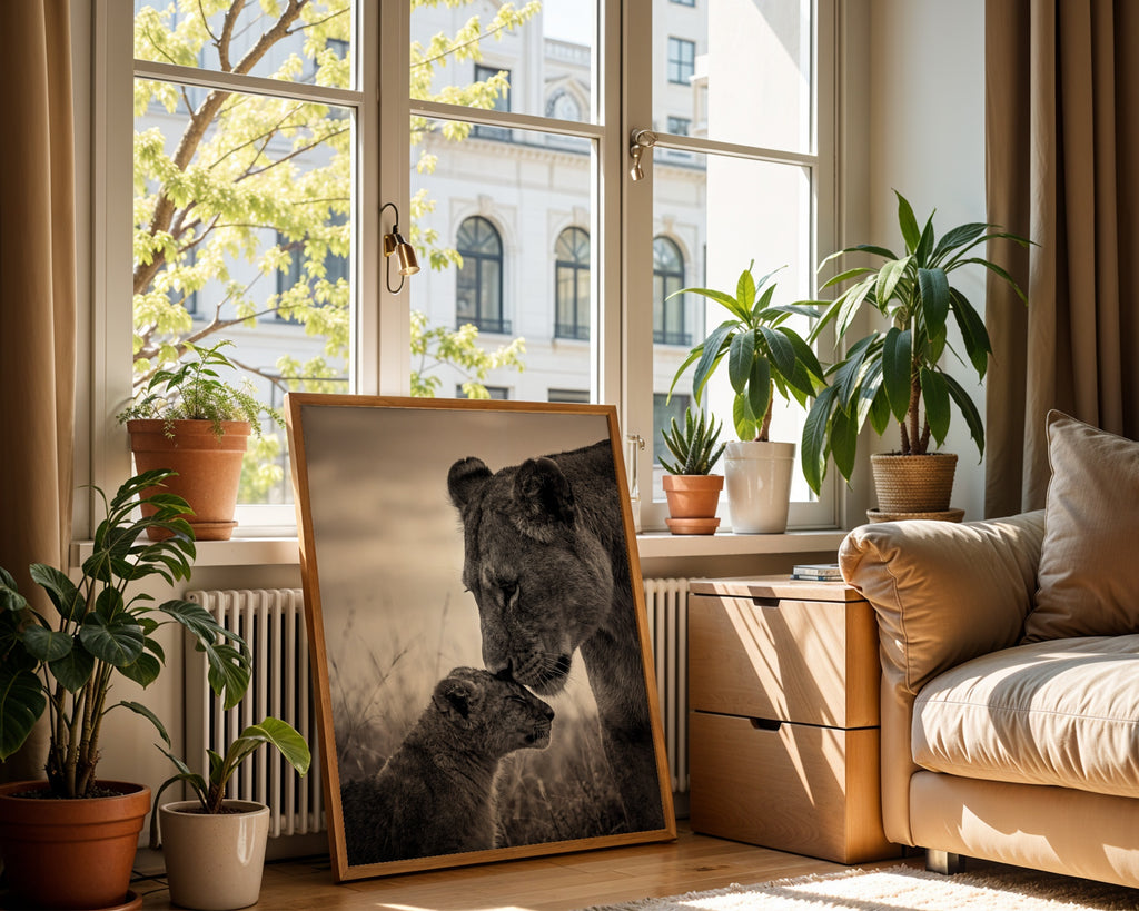 Lioness and Cub Poster – i rum 5