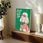 Living My Best Life Poster – i rum 2