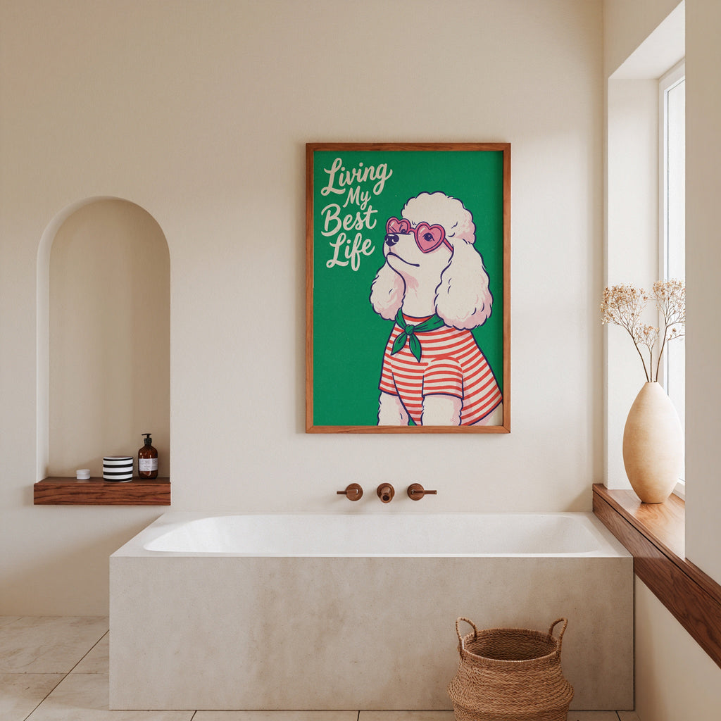 Living My Best Life Poster – i rum 5