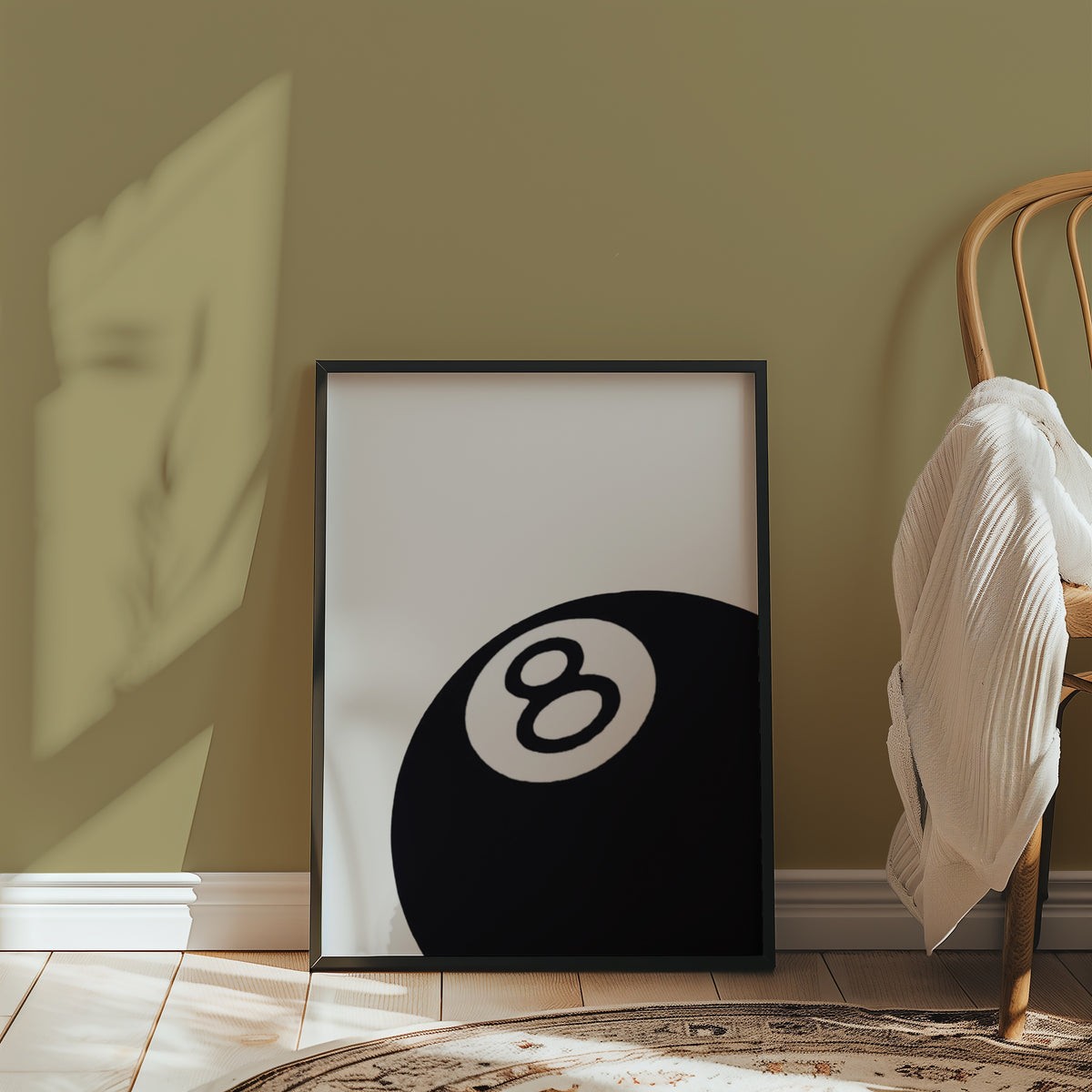 Black Eight Ball Poster – i rum 3