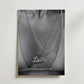Silver Lucky Pendant Poster – canvas utan passepartout