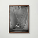Silver Lucky Pendant Poster – valnötsram