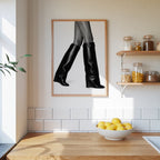 Sleek Leather Boots Poster – i rum 3