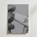 Quiet Skin Ritual Poster – canvas utan passepartout
