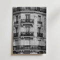 Paris Balcony – stilfullt konsttryck från Bozetto, tryckt på matt finpapper i hög tryckkvalitet