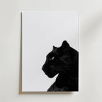 Midnight Panther – stilfullt konsttryck från Bozetto, tryckt på matt finpapper i hög tryckkvalitet