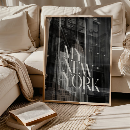 My New York Poster