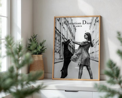 Christian Dior Paris Poster
