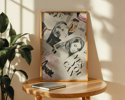 City Muse Collage Poster