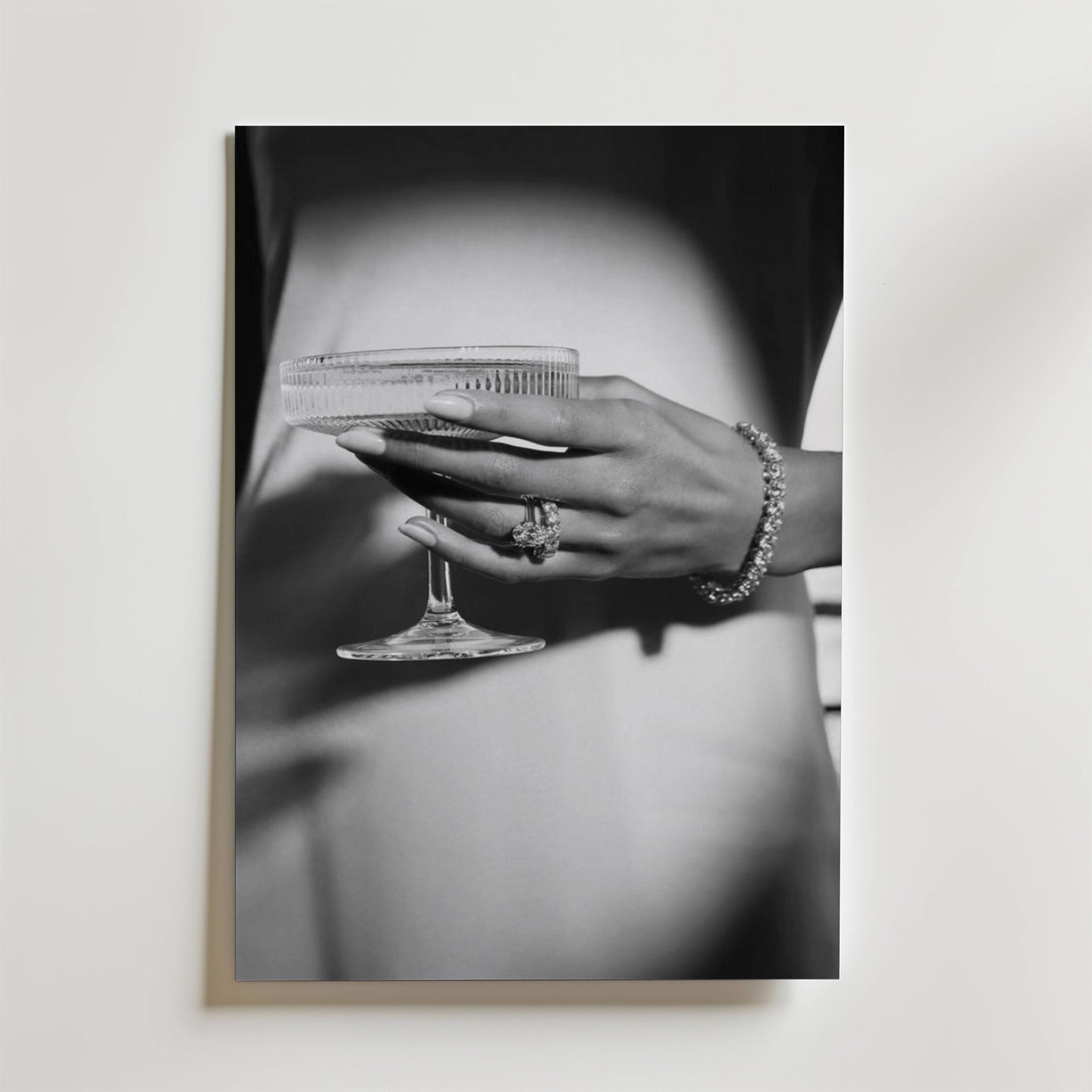 Champagne Elegance Poster