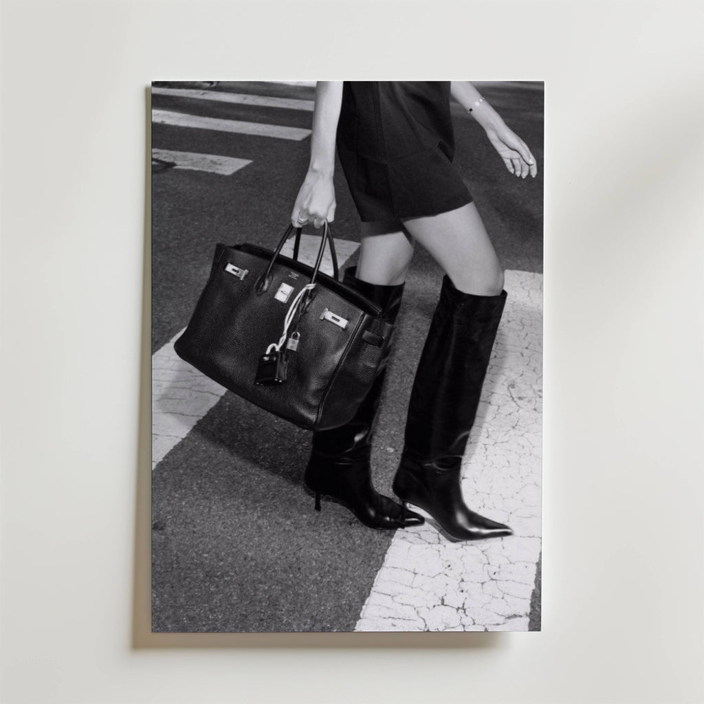 City Chic Street Style – stilfullt konsttryck från Bozetto, tryckt på matt finpapper