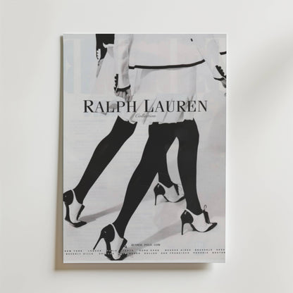 Ralph Lauren Runway Elegance Poster