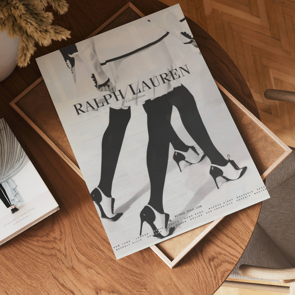 Ralph Lauren Runway Elegance poster visad rakt fram – Bozetto affisch i hög tryckkvalitet