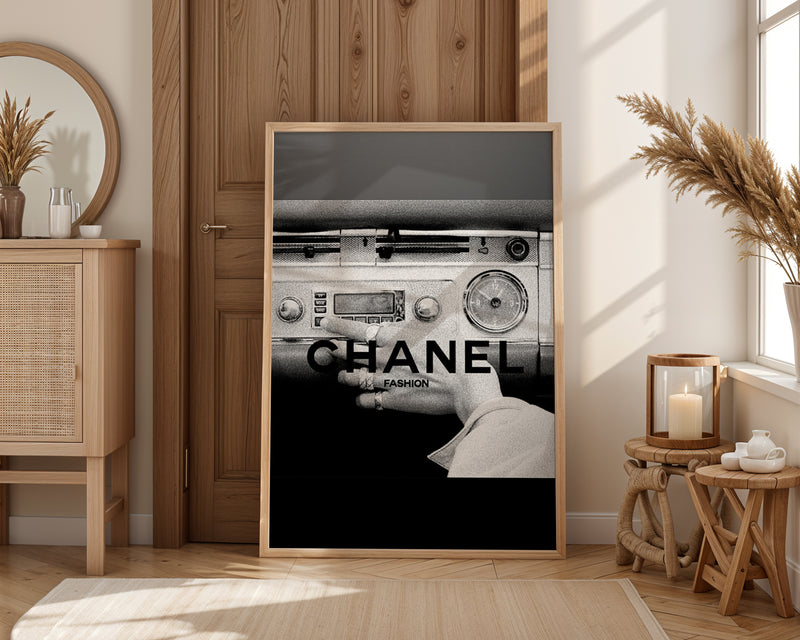 Chanel Retro Drive Poster