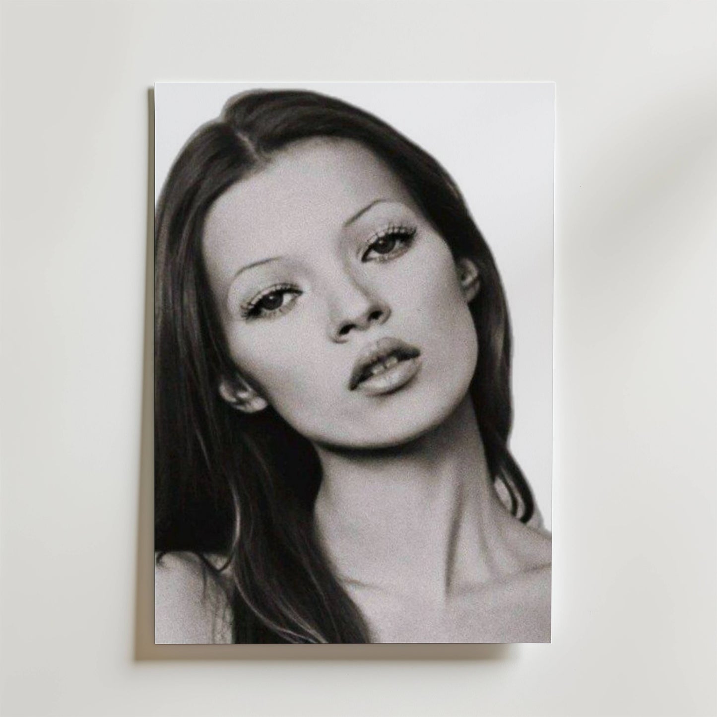 Kate Moss Portrait Poster
