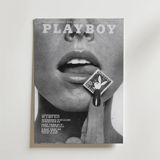 Playboy Lips Poster