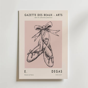 Edgar Degas Ballet Poster