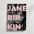 Jane Birkin Muse – stilfullt konsttryck från Bozetto, tryckt på matt finpapper i hög tryckkvalitet