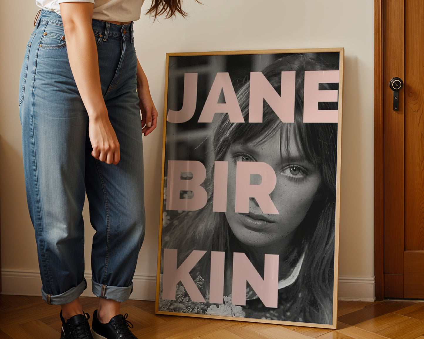 Jane Birkin Muse Poster
