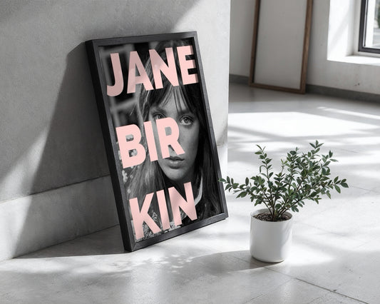 Jane Birkin Muse Poster