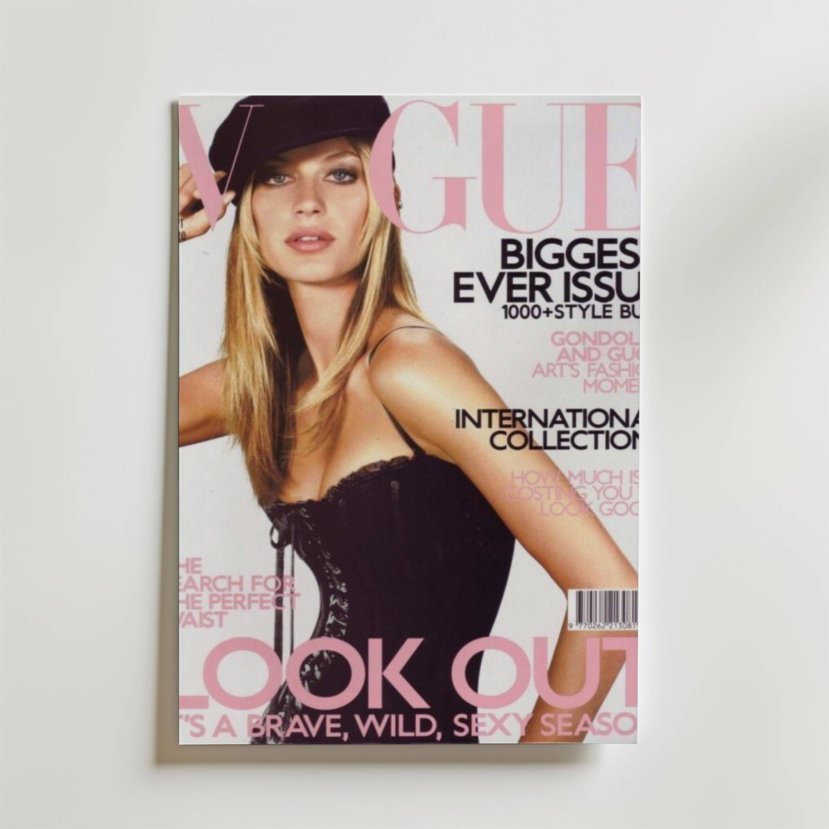 Vogue Iconic – stilfullt konsttryck från Bozetto, tryckt på matt finpapper i hög tryckkvalitet