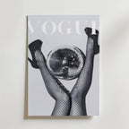 Vogue Disco – stilfullt konsttryck från Bozetto, tryckt på matt finpapper i hög tryckkvalitet