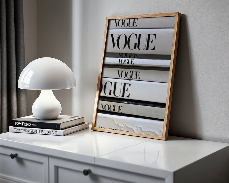 Vogue Stack Poster