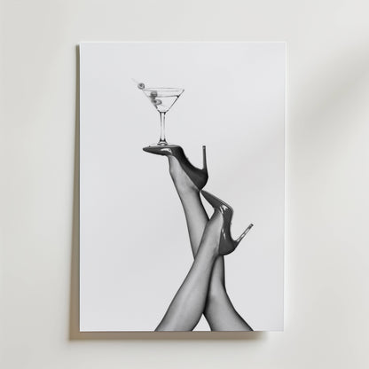 Martini Glam Poster