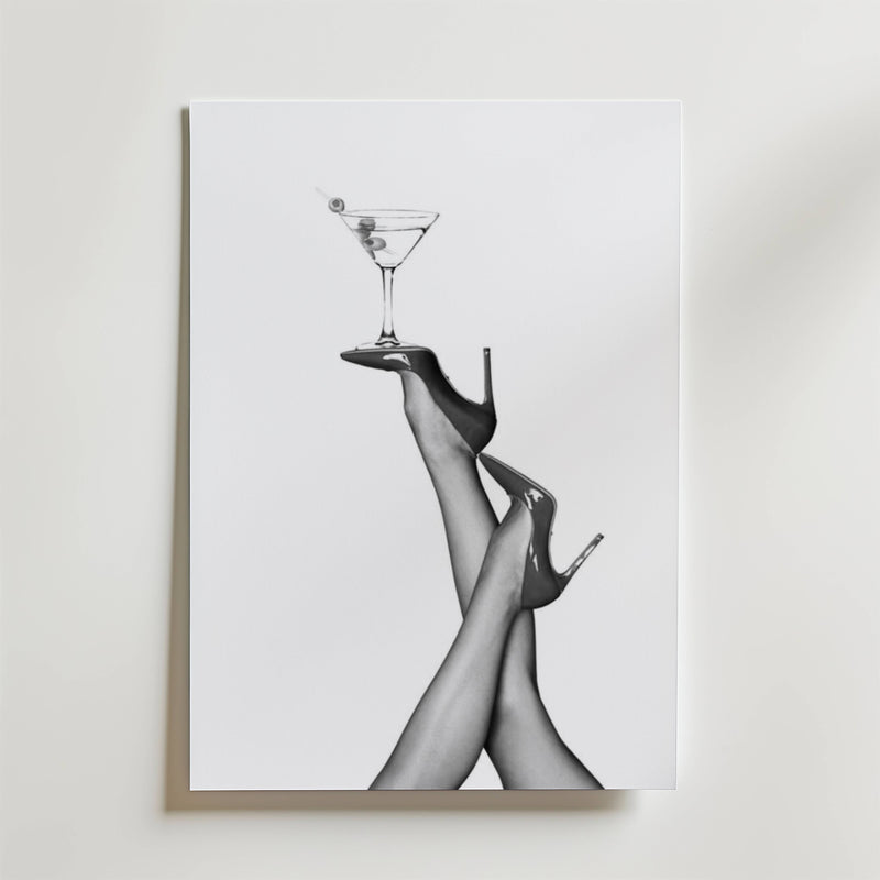 Martini Glam Poster