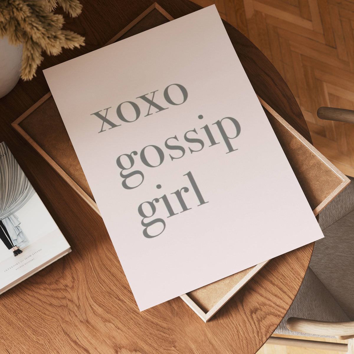 Gossip Girl poster visad rakt fram – Bozetto affisch i hög tryckkvalitet i hög tryckkvalitet