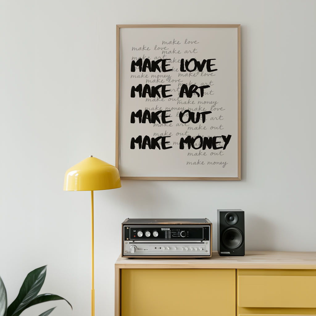 Bold Brush Manifesto Poster – i rum 2