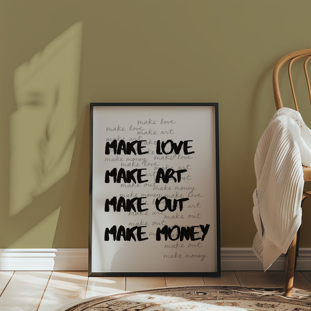 Bold Brush Manifesto Poster – i rum 3