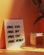 Bold Brush Manifesto Poster – i rum 5