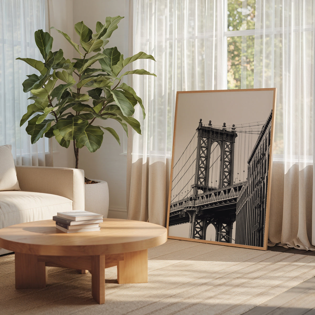 Steel Bridge Tower Poster – i rum 1
