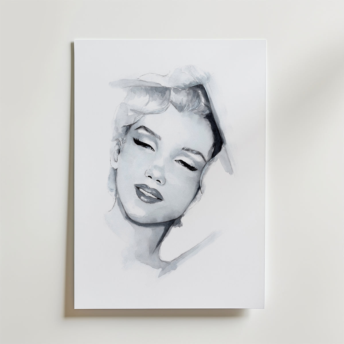 Helena Engström Marilyn IV – stilfullt konsttryck från Bozetto, tryckt på matt finpapper