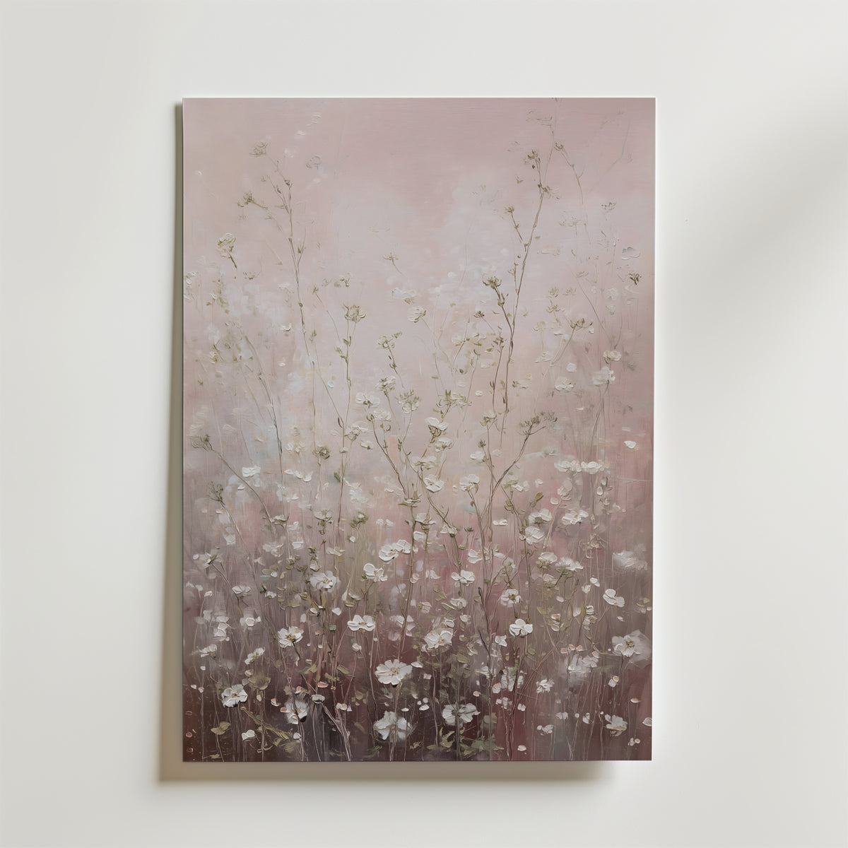 Blush Meadow – stilfullt konsttryck från Bozetto, tryckt på matt finpapper i hög tryckkvalitet