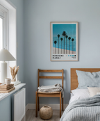 Hiroshi Nagai Palms by the poster visualiserad på vägg – från Bozetto i hög kvalitet