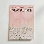 New Yorker Grand Curtain 1981 – stilfullt konsttryck från Bozetto, tryckt på matt finpapper