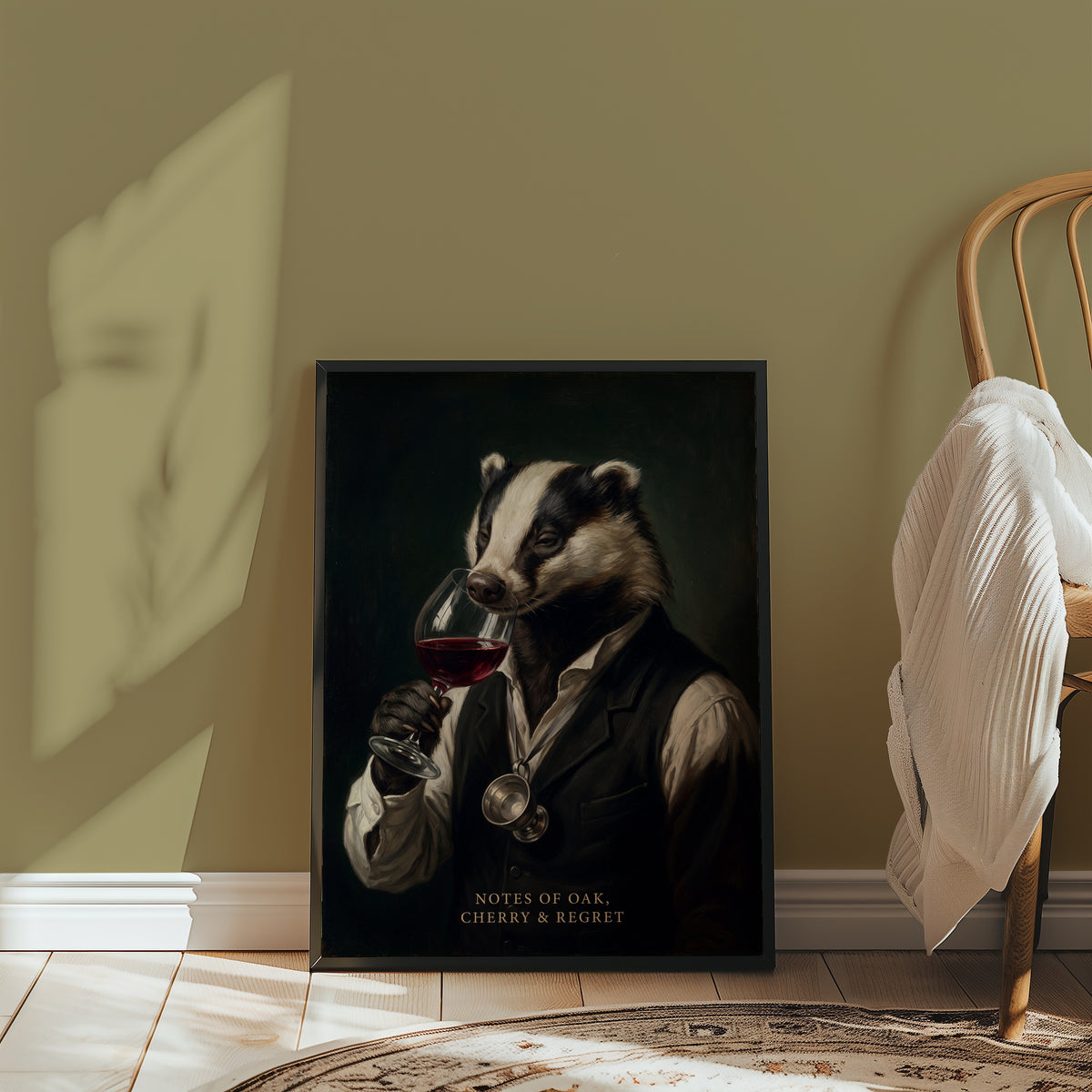 Notes of Oak, Cherry & Regret Poster – i rum 1
