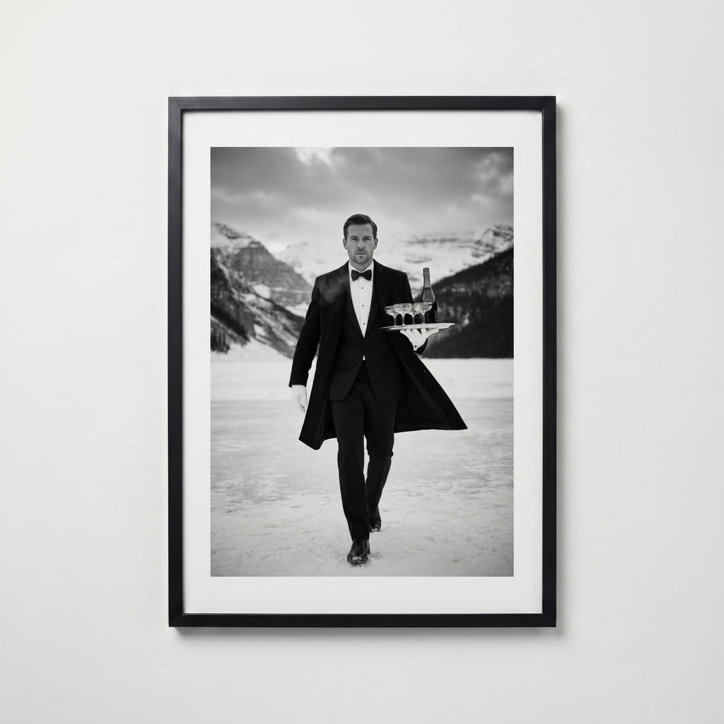 Alpine Service Elegance poster visad rakt fram – Bozetto affisch i hög tryckkvalitet