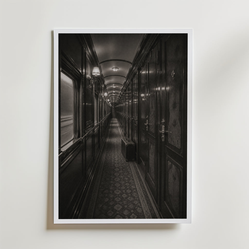 Orient Express Corridor Poster