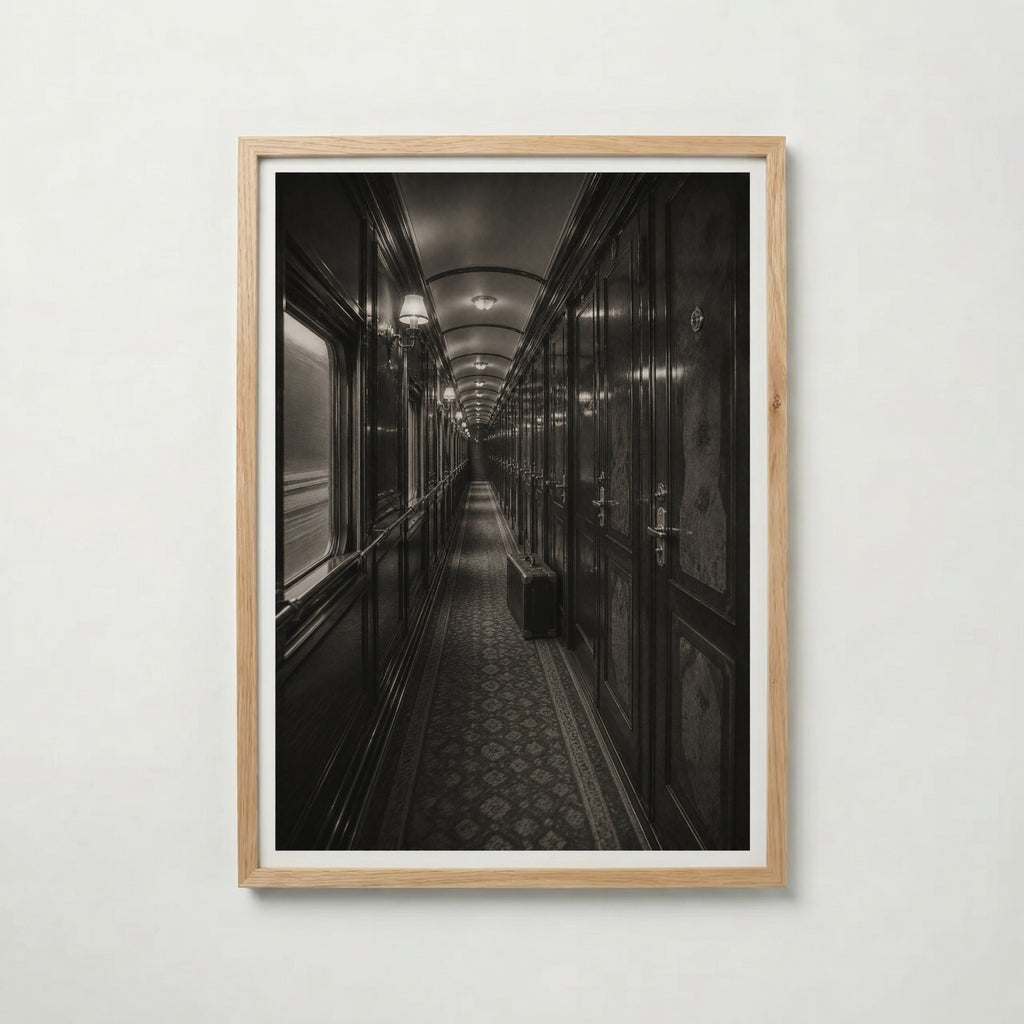 Orient Express Corridor Poster