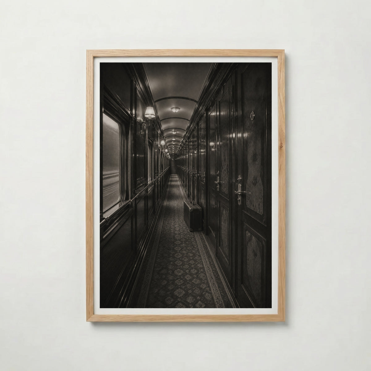 Orient Express Corridor Poster