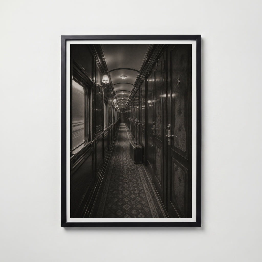 Orient Express Corridor Poster
